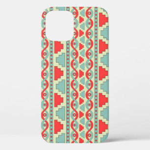 Mesopotamian Tribal: Seamless Ethnic Design. iPhone 12 Case