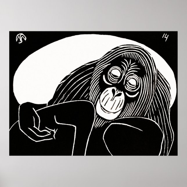Mesquita’s Orangutan: Art with a Wild Soul Poster (Front)
