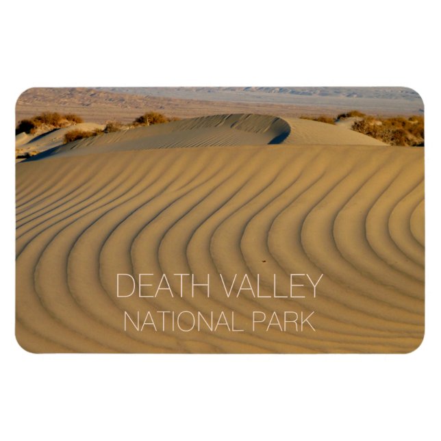 Mesquite Flat, Death Valley National Park, CA, NV Magnet (Horizontal)