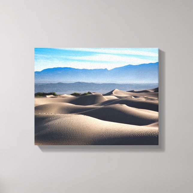 Mesquite Flat Sand Dunes Canvas Print (Front)