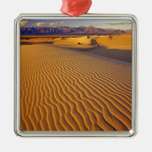 Mesquite Flat Sand dunes in Death Valley Metal Ornament