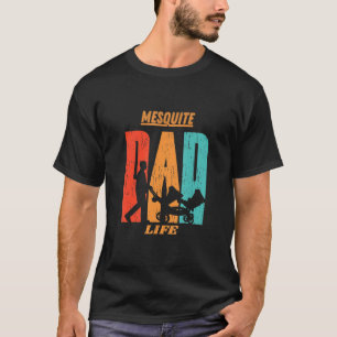Mesquite Native Funny State Flag Dad Parent Baby T-Shirt
