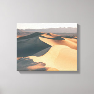 Mesquite Sand Dunes in Death Valley Canvas Print