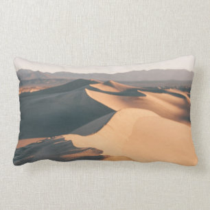 Mesquite Sand Dunes in Death Valley Lumbar Pillow