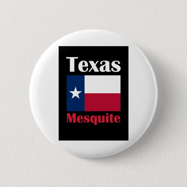 Mesquite TX 2 Inch Round Button (Front)