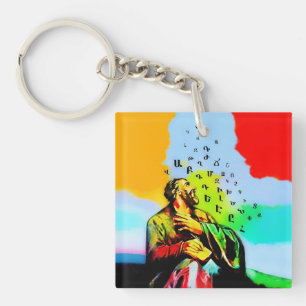 Mesrop Mashtots Մեսրոպ Մաշտոց Acrylic Keychain