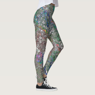 Mess of colour pieces that does not really exist leggings