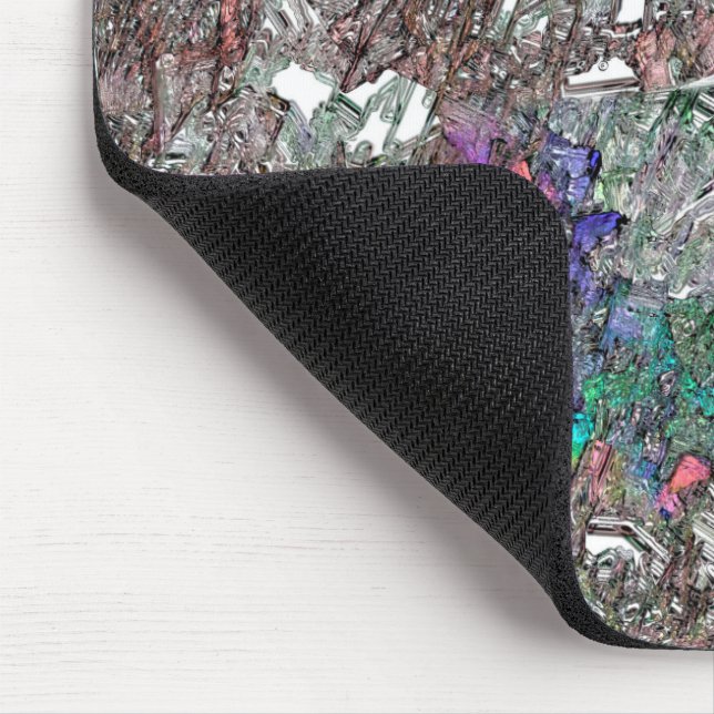 Mess of colour pieces that does not really exist mouse pad (Corner)