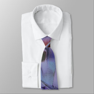 Mess of shapes and curves polished in gothic colou tie