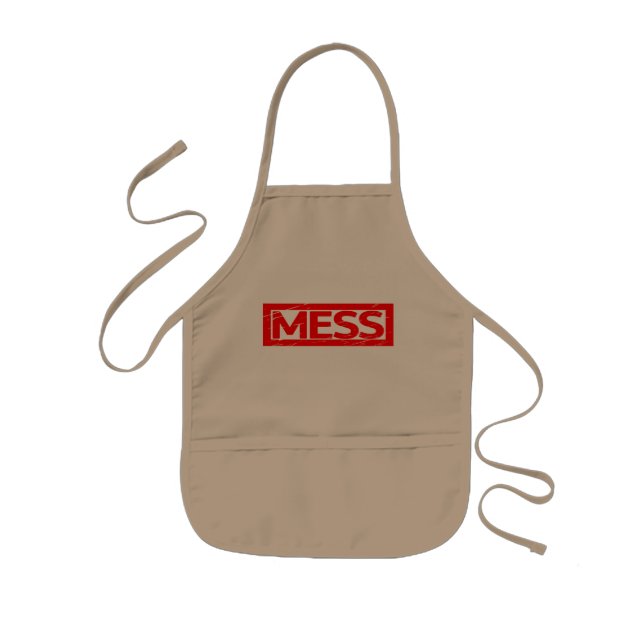 Mess Stamp Kids Apron (Front)
