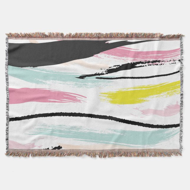 Mess Throw Blanket (Front)