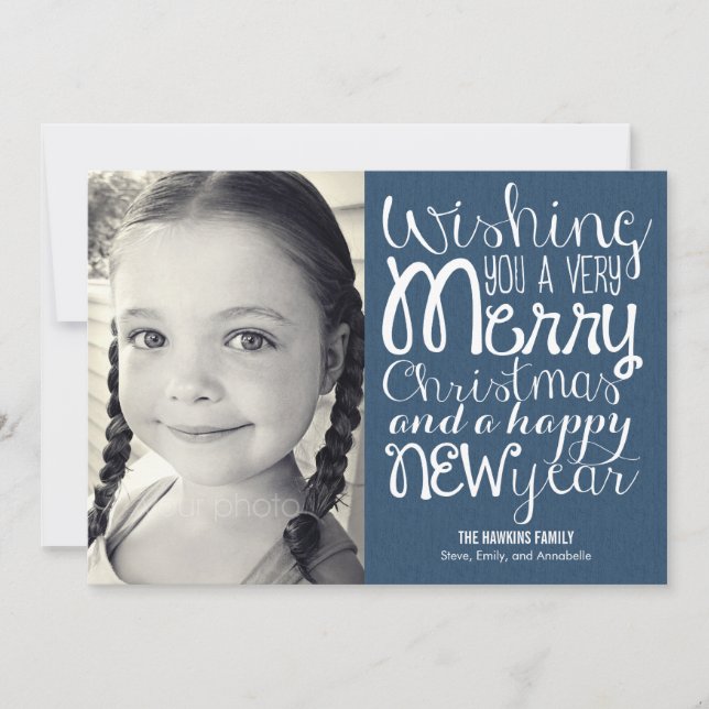 Message adorable Cartes photos de vacances (Devant)