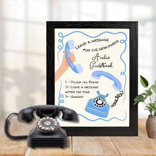Message audio du livre d'or Doodle signe lunatique