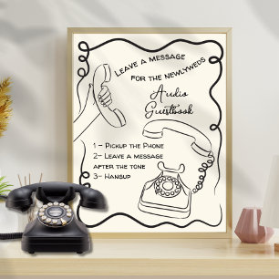 Message audio du livre d'or pour le signe mariage