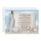 Message Bottle Beach Reception Only Invitations