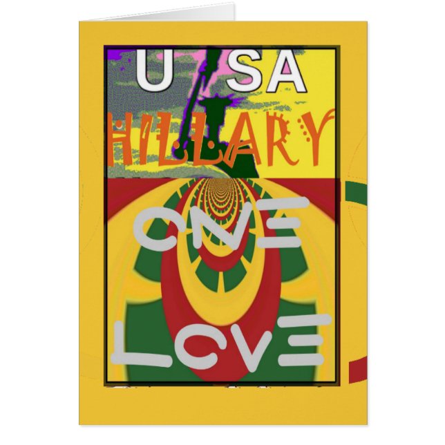 Message d'amour dans les couleurs de Rasta Imprime (Devant)