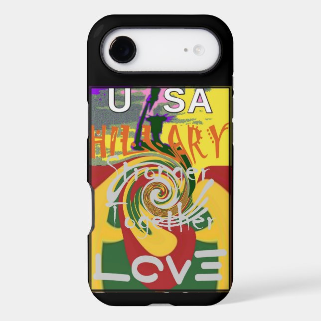 Message d'amour dans les couleurs de Rasta Imprime (Verso)