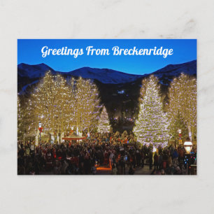 Message De La Carte Postale Breckenridge