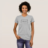 Message de prière Slim Fit Femme TShirt