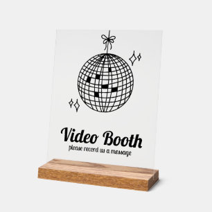 Message du Mariage de la Boule vidéo Retro Disco