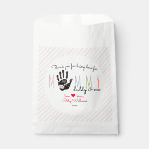 Message from the Bump Ultrasound Cute Baby Shower Favour Bag