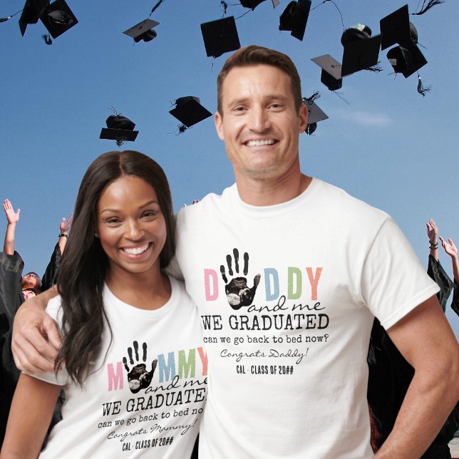 Message from the Bump Ultrasound Graduation Dad T-Shirt (Dad-to-be Message from the Bump Ultrasound Graduation Class of 2024 Funny Dad Pregnancy Announcement)