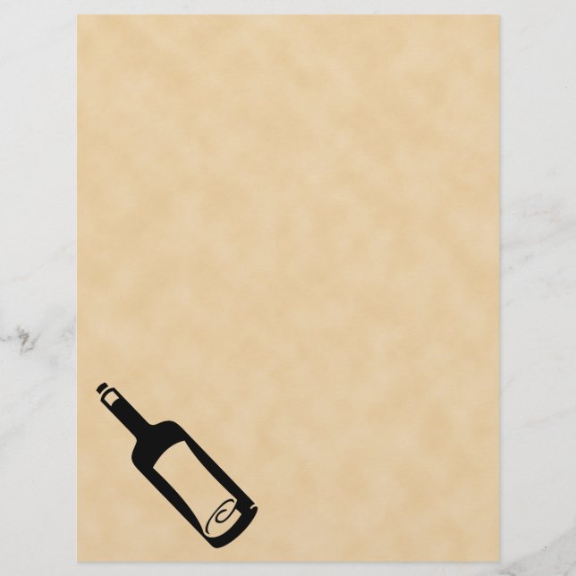 Message in a bottle. (Front)