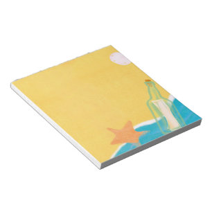 Message in a Bottle 1 Notepad