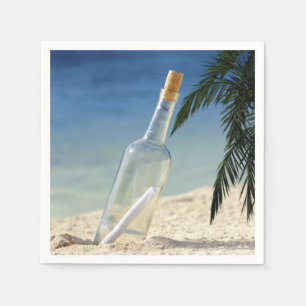 Message in a Bottle 2 Napkin