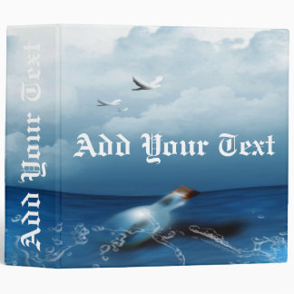 Message In a Bottle Binder