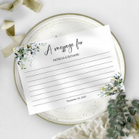 Message In A Bottle Card Wedding 