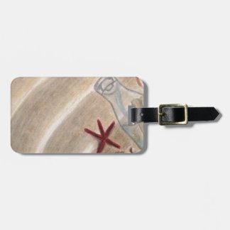 Message in a bottle luggage tag