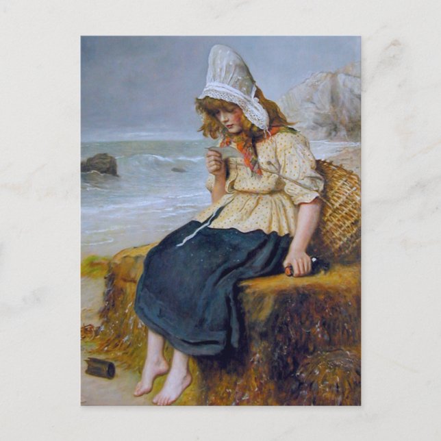 Message in a Bottle Postcard (Front)