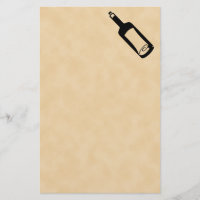 Message in a bottle.