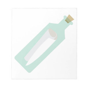 Message In Bottle Notepad