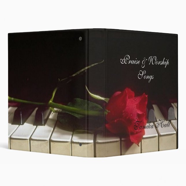 Message in the Music Avery Notebook Binder (Background)