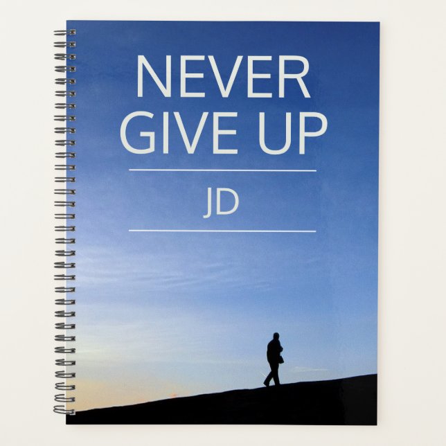 Message Inspirationnel Monogramme N'abandonne jama (Devant)
