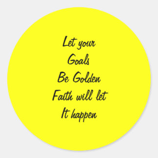 Message of faith stickers
