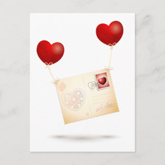 Message of Love Postcard