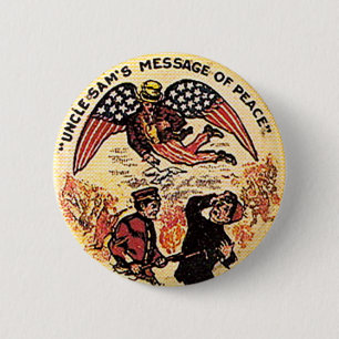Message of Peace - Button