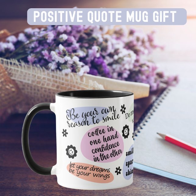 Message positif Vous aimez Mug (Créateur téléchargé)