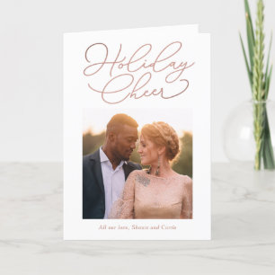 Message simple COULEUR MODIFIABLE Carte photo de v