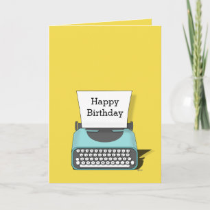 Message texte vintage Bonne carte d'Humour d'anniv