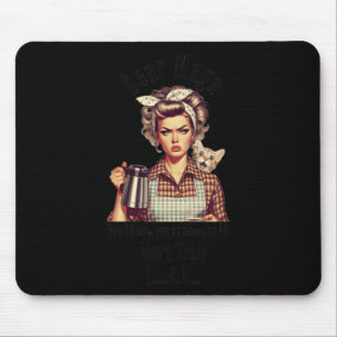 Messages From Childless Cat Ladies 2 Chiffon Top  Mouse Pad