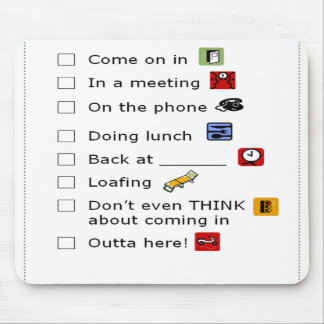 Messages Mouse Pad