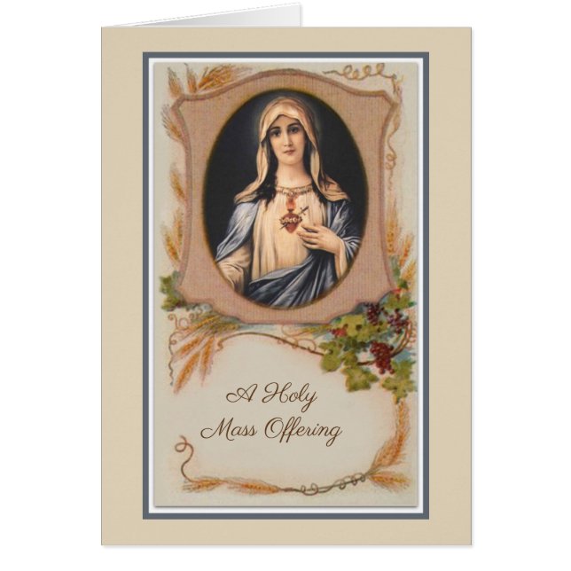 Messe de sympathie de la Vierge catholique (Devant)