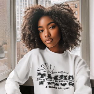Messed Up Church Women's Varsity White Campus Sweatshirt