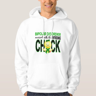 Messed With Wrong Chick Bipolar Disorder Hoodie