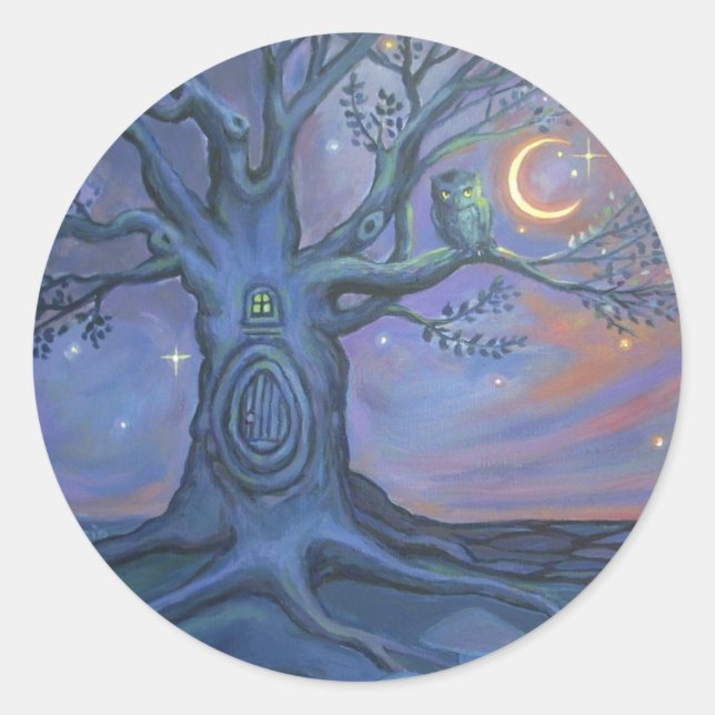 Messenger De Porte Fée - Stickers Par Susan Rodio (Devant)