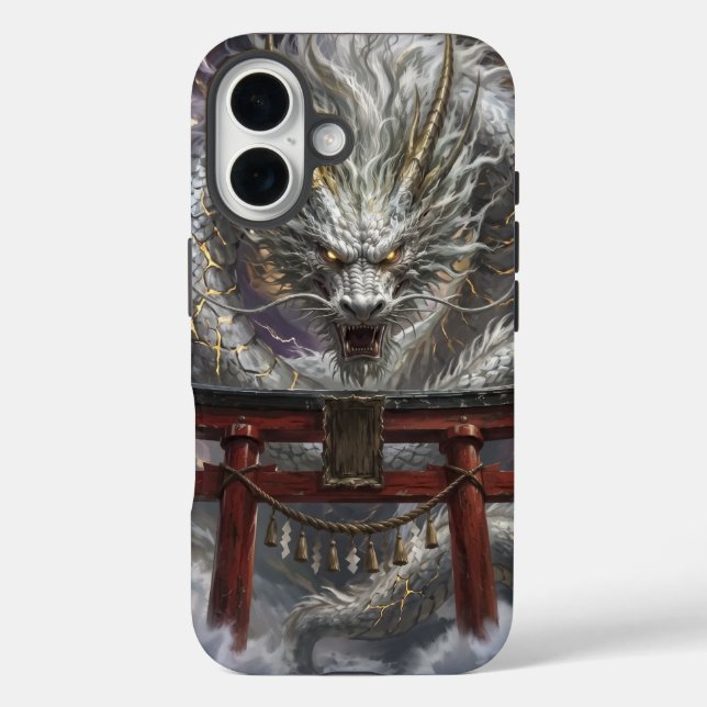 Messenger of God at the Shrine of God Case-Mate iPhone Case (Back)